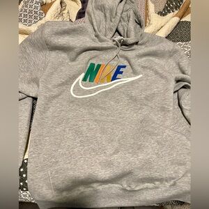 Nike Heather Gray Hoodie